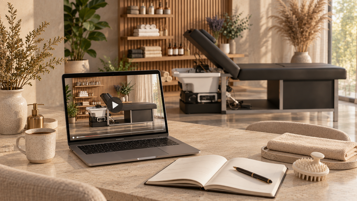 Formation Head Spa en ligne ou à Liège | NILIA